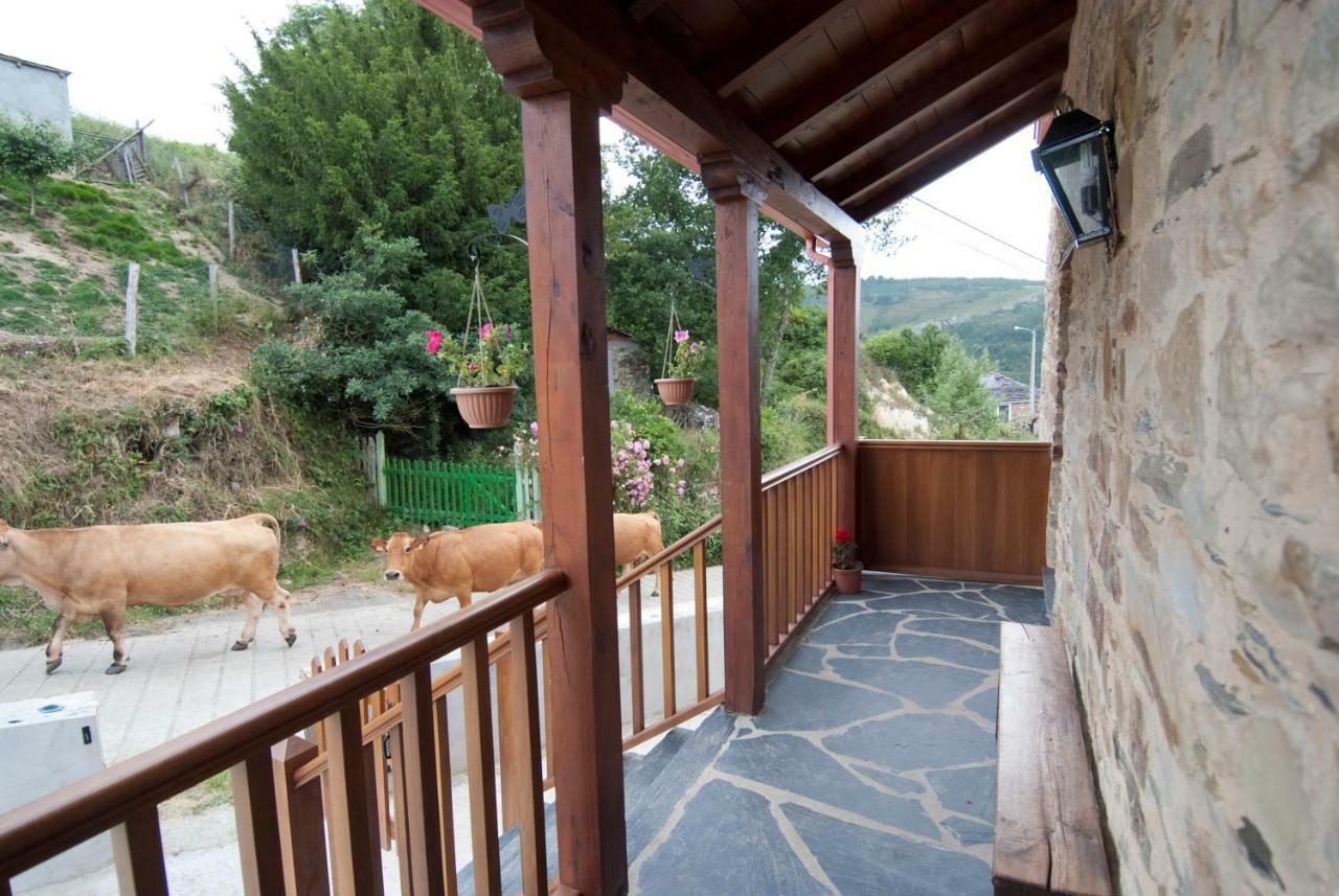 Apartamentos Rurales Tia Vicenta Santa Eulalia de Oscos Exteriör bild